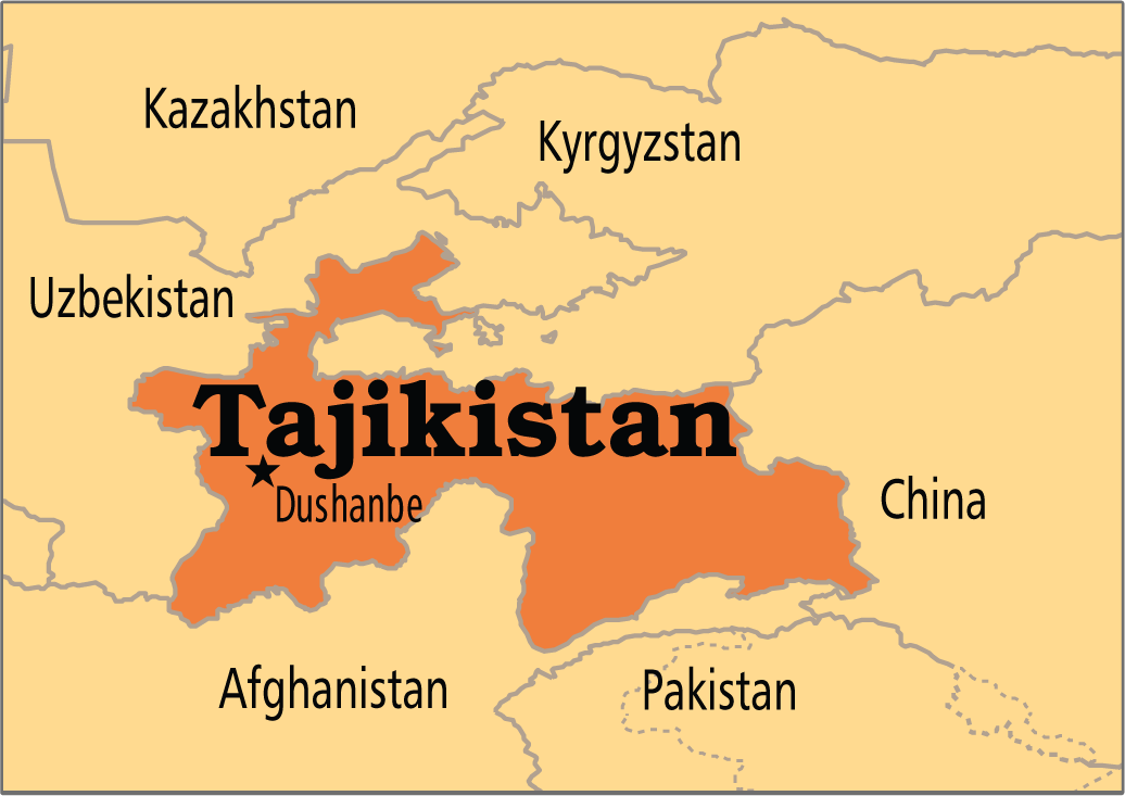 where is tajikistan located